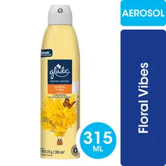 GLADE - Desodorante Ambiental Glade Aerosol Floral Vibes 315 ml
