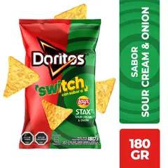 EVERCRISP - Doritos Switch Sabor Sour Cream y Onion Evercrisp 180 g