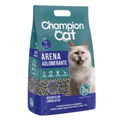 CHAMPION CAT - Arena Aglomerante para Gatos Champion Cat 2 Kg