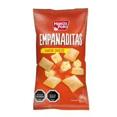 MARCO POLO - Snack Empanaditas Sabor Queso Marco Polo 100 g