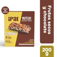 IPAL - Barras de Frutos Secos y Chocolate Ipal 5 x 40 g