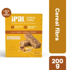 IPAL - Barras de Cereal Avena Maní y Trigo Ipal 5 x 40 g