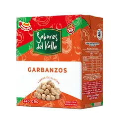 SABORES DEL VALLE - Garbanzos en Conserva Sabores del Valle 340 g
