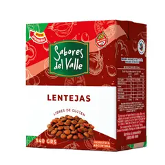 SABORES DEL VALLE - Lentejas en Conserva Sabores del Valle 340 g