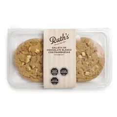 RUTH'S - Pack Galleta Chocolate y Frambuesa Ruth's 2 x 76 g