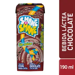 SHAKE SHAKE - Bebida Láctea Shake Shake Sabor Chocolate 6 x 190 ml