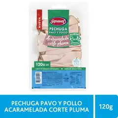 SOPRAVAL - Pechuga Acaramelada Corte Pluma Sopraval 120 g