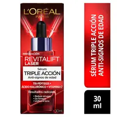 LOREAL - Serum Revitalift Triple Acción Antiedad Loreal 30 ml