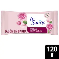 LE SANCY - Pack Jabón en Barra Rosas Francesas Le Sancy 120 gr