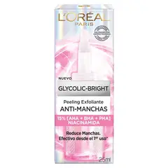 LOREAL - Peeling Exfoliante Anti-Manchas Glycolic Bright Dermo Expertise 25 ml