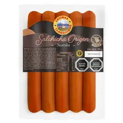 LLANQUIHUE - Salchicha Origen Sureña Llanquihue 750 gr