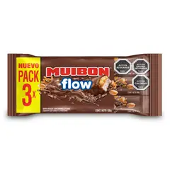 MUIBON - Pack Barras de Chocolate Flow Muibon 3 x 40 g