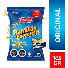 EVERCRISP - Snack Ramitas Sabor Original Evercrisp 105 g