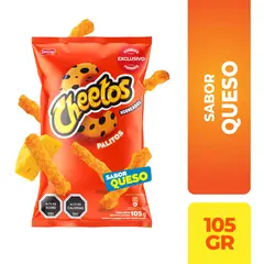 EVERCRISP - Snack Cheetos Palitos Sabor Queso Evercrisp 105 g