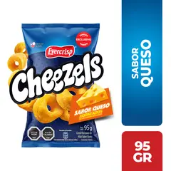 EVERCRISP - Snack Cheezels Sabor Queso Evercrisp 95 g