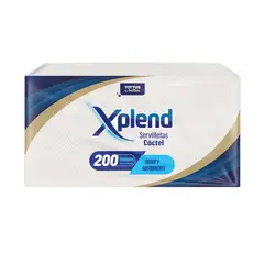 XPLEND - Servilletas 23X24 Coctel Xplend 200 un