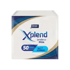 XPLEND - Servilletas 33X33 Mesa Xplend 50 un