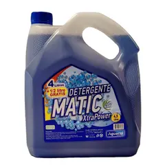 AGUACOL - Detergente Matic Extra Power Azul Aguacol 4 lt