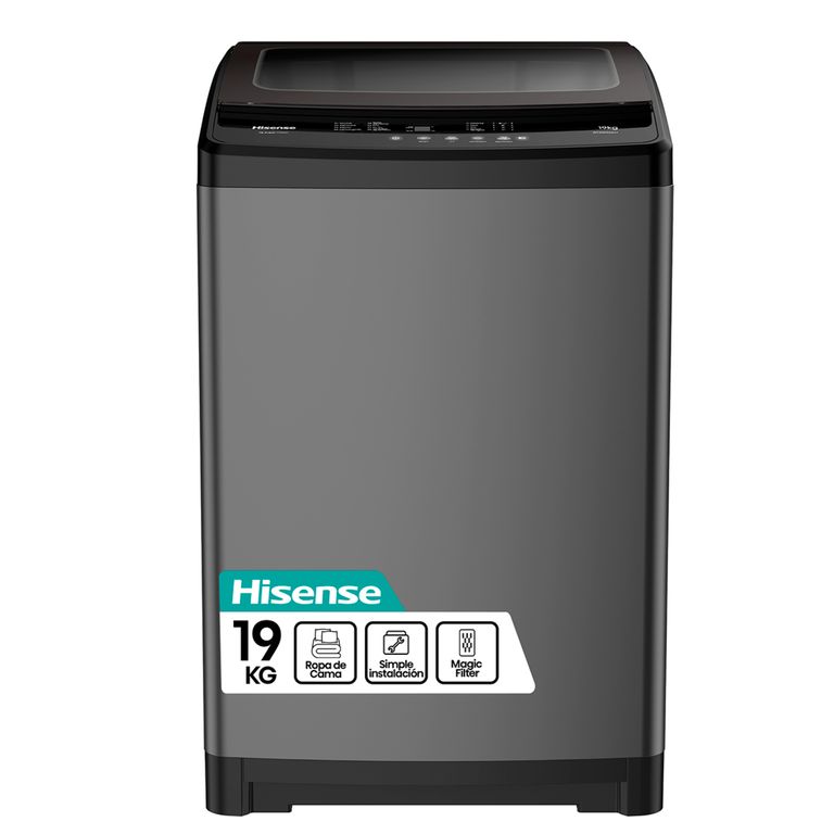 Lavadora Carga Superior 19KG WT3W1923UT HISENSE