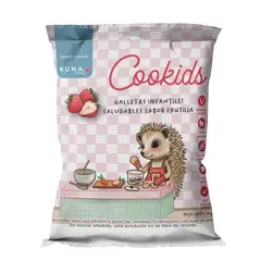 KUNA FOODS - Galletas Infantiles Cookids Sabor Frutilla Kuna Foods 30 g