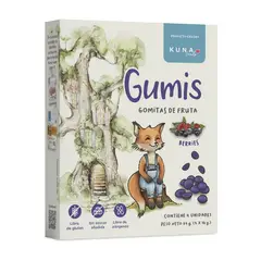 KUNA FOODS - Gomitas de Fruta Berries Kuna Foods 64 g