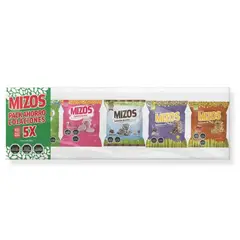 MIZOS - Pack Snack Colaciones Mixto Mizos 110 g