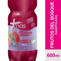 MAS - Agua Saborizada Frutos del Bosque Mas 600 ml
