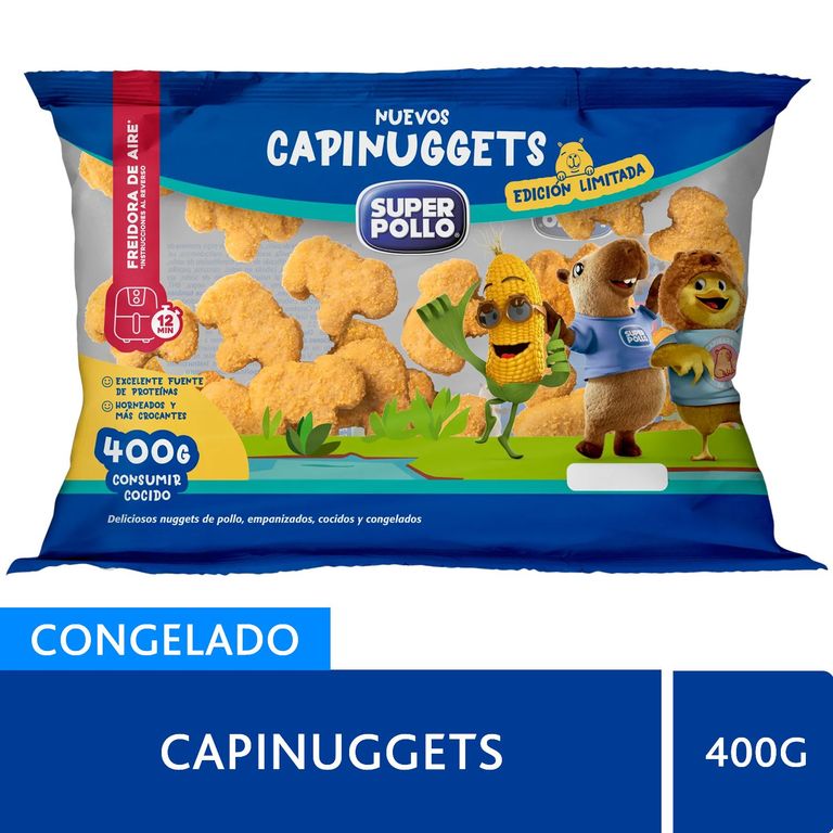 Nuggets Capinuggets Super Pollo 400 gr - Tottus - $2.300