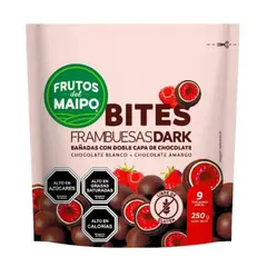 SIN MARCA - Bites Frambuesas Dark Frutas del Maipo 250 gr