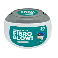 FIBRO - Detergente Lavavajillas 3 en 1 Biodegradable Fibro Glow 30 un