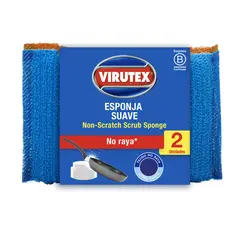 VIRUTEX - Esponja Suave No Raya Virutex 2 un