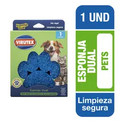 VIRUTEX - Esponja Dual Pets Virutex un