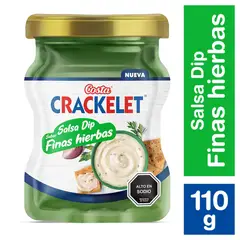 COSTA - Salsa Dip Sabor Finas Hierbas Costa 110 g