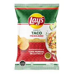 LAYS - Papas Fritas Lays Sabor Taco Mexicano 160 g