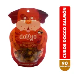 DOGGO - Snack para Perros Cubos de Salmón Doggo 90 g