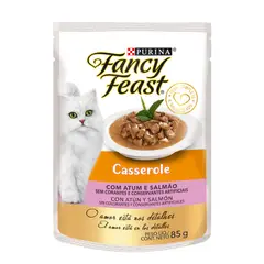 FANCY FEAST - Alimento Húmedo para Gatos Fancy Feast Atún y Salmón 85 g