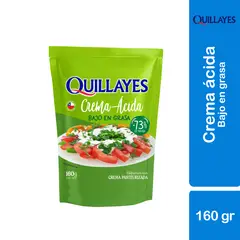 QUILLAYES - Crema Ácida Baja en Grasa Quillayes 160 gr