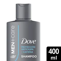 DOVE - Shampoo Protección Anticaspa + Cafeína Dove 400 ml