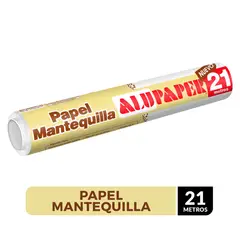 ALUPAPER - Papel Mantequilla 21 metros Alupaper 1 un