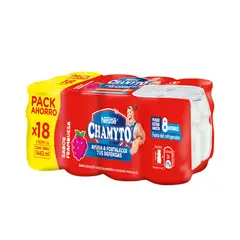 CHAMITO - Pack Probióticos Sabor Frambuesa Chamyto 18x80 ml