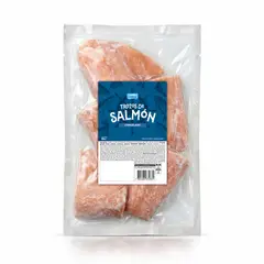 TOTTUS - Salmón Importado Porciones con Piel Tottus 500 gr