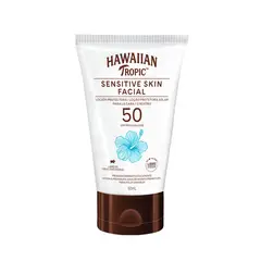 HAWAIIAN TROPIC - Protector Solar Facial Sensitive Piel Sensible FPS 50 Hawaiian Tropic 60 ml