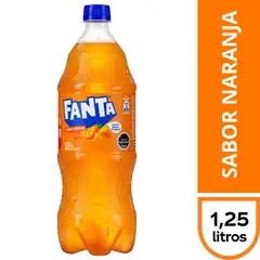FANTA - Bebida Fanta Naranja 1.25 L
