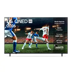LG - SMART TV 65 UHD 65QNED73ASA MAGIC REMOTE