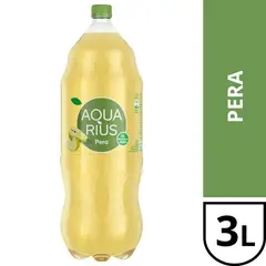 AQUARIUS - Agua Sabor Pera Aquarius 3 L