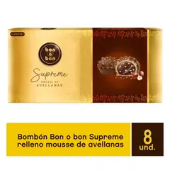 BON O BON - Bombones de Chocolate Bon o Bon Supreme Avellanas 144 g