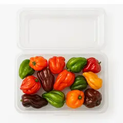 VERDURAS - Ají Habanero Mix Colores Bandeja 100 g