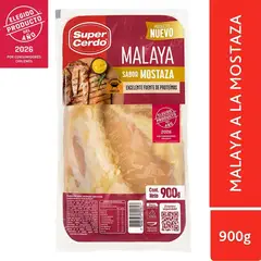 SUPER CERDO - Malaya de Cerdo a la Mostaza Refrigerada Super Cerdo 900 g