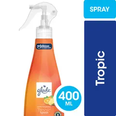 GLADE - Aromatizante Ambiental Gatillo Tropic Splash Glade 400 ml