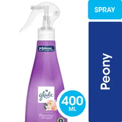 GLADE - Aromatizante Ambiental Gatillo Peony Whisper Glade 400 ml